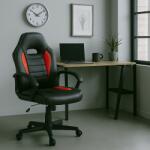 Unic Spot Scaun gaming US92 Euro, negru si rosu, 55x55x88-100 cm