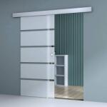 Unic Spot Set usa glisanta sticla design RS120, sablat cu design, 85x205x0.8 cm