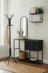 Unic Spot Cuier Pegas, negru, 46x46x170 cm
