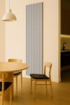 Unic Spot Panou riflat acustic, alb, fetru gri, UnicSpot, 240x60x2.1 cm