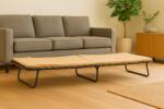 Unic Spot Pat pliant Star, negru, 190x80x25 cm