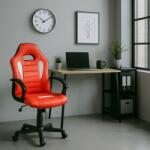 Unic Spot Scaun gaming US92 Euro, rosu, 55x55x88-100 cm