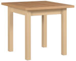 Unic Spot Masa extensibila living/bucatarie Maxine 8, sonoma/stejar alb, 80x80/160 cm, UnicSpot