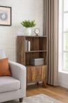 Unic Spot Biblioteca Retro, maro, 60x30x120 cm Biblioteca