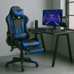 Unic Spot Scaun gaming US90 Suzuka, negru si albastru, 69.5x61x125-134.5 cm
