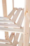 Unic Spot Polita lemn masiv de molid colt 70x25.4x2.4 cm Raft