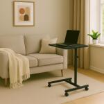 Unic Spot Masa laptop Mala, negru, 58x35x73.5-90 cm