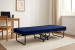 Unic Spot Pat pliant Lyra, albastru, 190x80x28 cm