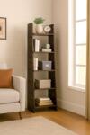 Unic Spot Biblioteca cu 5 rafturi, maro, 56x34x172 cm Biblioteca