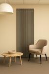 Unic Spot Panou riflat acustic, gri, UnicSpot, 240x60x2.1 cm