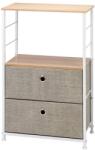 Unic Spot Etajera Alnon, alb, 55x30x85 cm Raft
