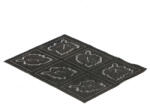 Unic Spot Covoras intrare Fix Mat, negru, 40x60 cm Pres