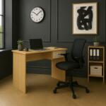 Unic Spot Birou PC Aisa, stejar, 100x48x76 cm