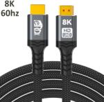 eRDX Cablu Video HDMI 2.1 eRDX® - 5m, 8K 60Hz, 4K 120Hz, 2K 240Hz, 48Gbps, eARC, VRR, PS5 / Xbox / TV / Monitor (ERDX-111)