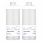 SiliCreate Cauciuc siliconic lichid SiliCreate, cu întărire prin platină, moale, Shore 0A - Cantitate - 2 kg (SC-LS-0A-2000)
