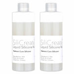 SiliCreate Cauciuc siliconic lichid SiliCreate, cu întărire prin platină, mediu-ferm, Shore 45A - Cantitate - 4 kg (SC-LS-45A-4000)