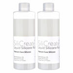 SiliCreate Cauciuc siliconic lichid SiliCreate, cu întărire prin platină, moale, Shore 0A - Cantitate - 4 kg (SC-LS-0A-4000)
