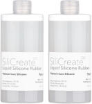 SiliCreate Cauciuc siliconic lichid SiliCreate, cu întărire prin platină, ultra-moale, Shore 00-10 - Cantitate - 1 kg (SC-LS-0010-1000)