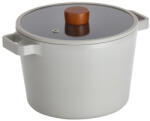 Neoflam Oala FIKA Reserve, 22 cm - 4.65 L, cu capac din sticla (EK-FR-D22G)