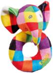 Rainbow Designs Jucarie zornaitoare din plus Elefantul Elmer, 12 cm