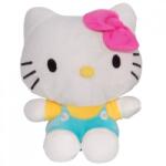 Play by Play Jucarie din plus Hello Kitty cu salopeta vernil, 17 cm