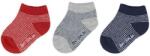 Mayoral Set 3 perechi sosete scurte, Rosu/Gri/Bleumarin (10241), 12 luni