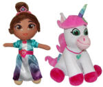 Play by Play Set 2 jucarii din plus Nella 35 cm & Trinket 24 cm, Printesa Nella