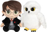 Play by Play Set 2 jucarii de plus Harry Potter si Hedwig, 16 cm