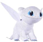 Play by Play Jucarie din plus Light Fury Sparkle, Dragons, 40 cm