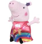 Play by Play Jucarie din plus Peppa Pig cu rochie din satin - Just so Happy, 17 cm