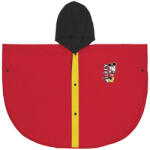Cerda Pelerina de ploaie tip poncho, Mickey Mouse, Rosu, 5 - 6 ani