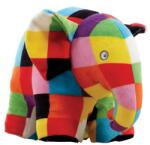 Rainbow Designs Jucarie din plus elefantul Elmer, 17 cm