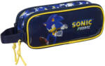 SAFTA Penar Sonic Prime cu 2 compartimente, 21x8x6 cm Penar