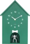 Karlsson Ceas de perete Dog House, verde (KA6096GR)