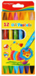 Keyroad Kréta olajpasztell, 74 x 10 mm, 12 db/doboz, Keyroad (KR971353)