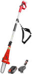 WORCRAFT Akkumulátoros ágvágó láncfűrész, Worcraft CPS-S20Li ShareSYS, piros, 2 Ah 20V Li-Ion, vezetősín: 20 cm, 5 m/s láncsebesség, teleszkópos nyél, akkumulátorral és töltővel (TC1140386)