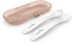 Nuvita Комплект вилица и лъжица в кутия Nuvita 8477, English Rose (NU-PPPL0209) - topmall