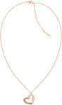 Calvin Klein Bájos bronz nyaklánc szívvel Minimalist Hearts 35000386