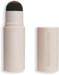 Revolution Szemöldökpúder sablonnal (Brow Powder Stamp & Stencil Kit) 0, 65 g Dark Brown