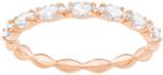 Swarovski Aranyozott csillogó gyűrű VITTORE MARQUISE 5366571 52 mm