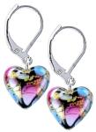 Lampglas Csodálatos fülbevaló Crazy Love 24 karátos arannyal ellátott Lampglas ELH21 gyönggyel