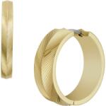 Fossil Időtlen aranyozott karika fülbevaló Harlow Linear JF04537710