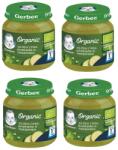 Nestle Моето първо пюре Nestle Gerber Organic - Зелен грах, броколи и тиквички, 4 х 125 g (4х 12458580) - ozone