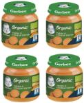 Nestle Моето първо пюре Nestle Gerber Organic - Тиква и сладък картоф, 4 х 125 g (4х 12458575) - ozone