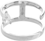 JSB Bijoux Dupla cirkónium kristály csepp forma, Crystal 92700527cr (Ag925/1000, 3, 63 g)