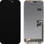 MP Display cu Touchscreen MP compatibil cu Apple iPhone 16 Pro Max, cu Rama, Versiune Soft OLED FHD IC Movable, Negru - gsmnet