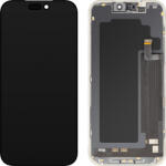MP Display cu Touchscreen MP compatibil cu Apple iPhone 17 Pro Max, cu Rama, Versiune Soft OLED FHD IC Movable, Negru - gsmnet