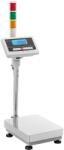Steinberg Systems Platform mérleg - 30 kg / 0, 001 kg - 30 x 40 cm - figyelmeztető lámpa - kg / lb - LCD (SBS-PF-30/1SA)
