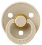 BIBS Suzeta Colour Latex, Tetina Rotunda, 18 Luni+, Vanilla (300245C)