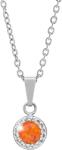 JSB Bijoux Opál Swarovski Orange kristálykövekkel 92300040oran (Ag925/1000, 1, 86 g)
